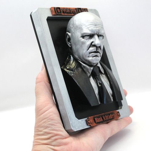 Breaking Bad 3D Wall Art Bust HANK SCHRADER